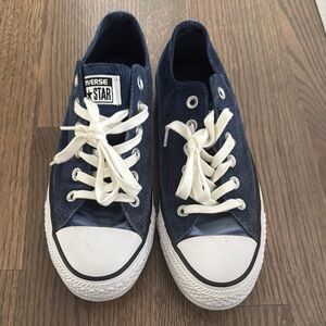 Converse Blue and White Chuck Taylor Sneakers